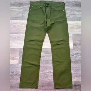 Green Lewis pants